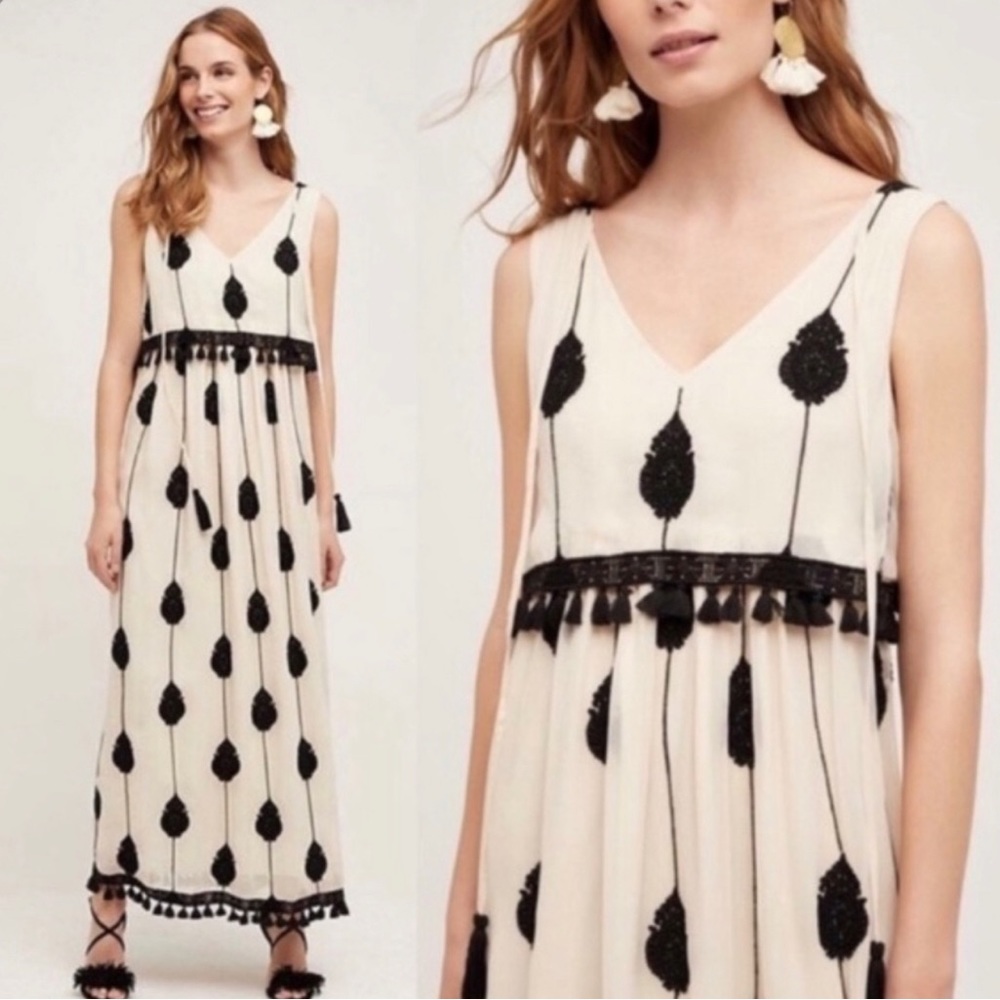 Moulinette soers size 12 embroidered and beaded dress